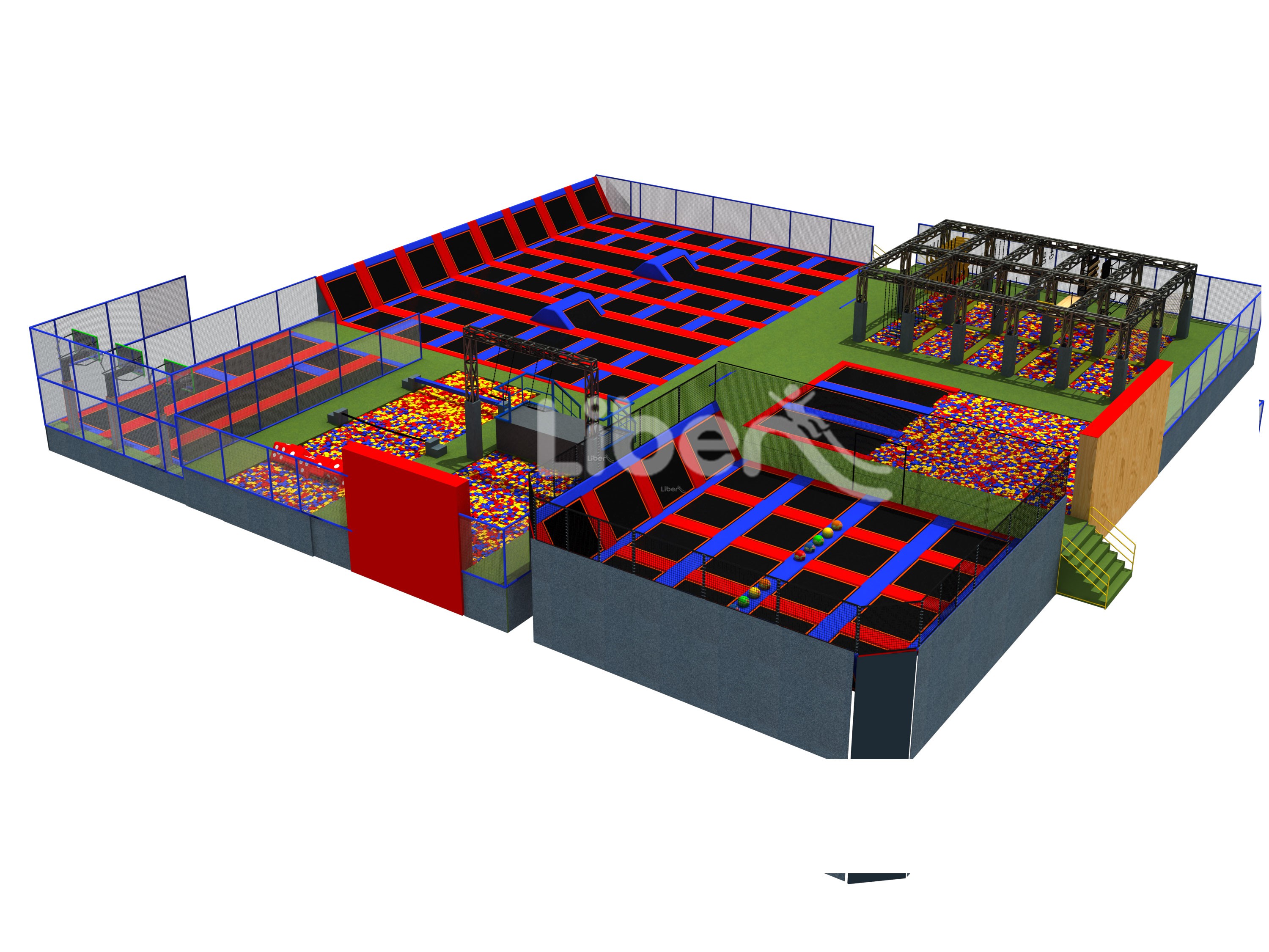 ASTM Certified Trampoline Park Supplier